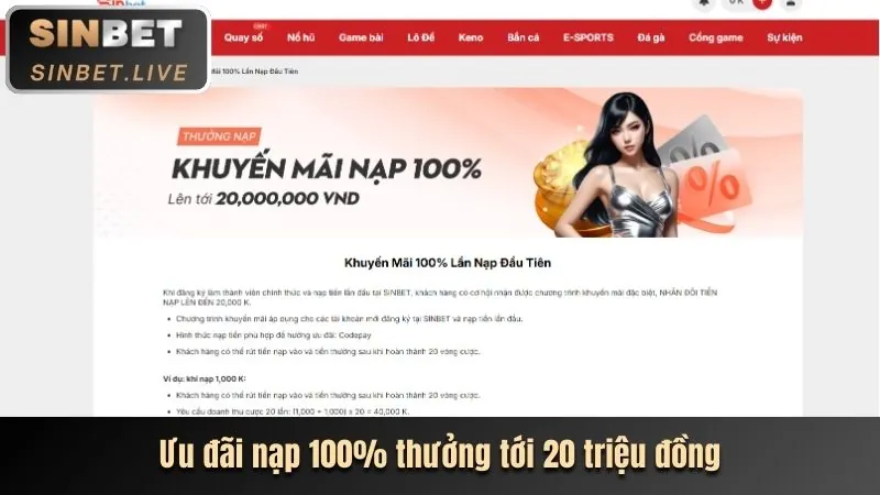 Biểu ngữ khuyến mãi thể thao với tiền thưởng chào mừng và hoàn trả tại w33win chính thức